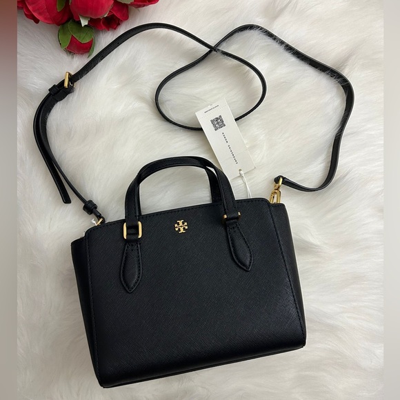Tory Burch Bags Tory Burch Emerson Mini Top Zip Tote Crossbody Bag